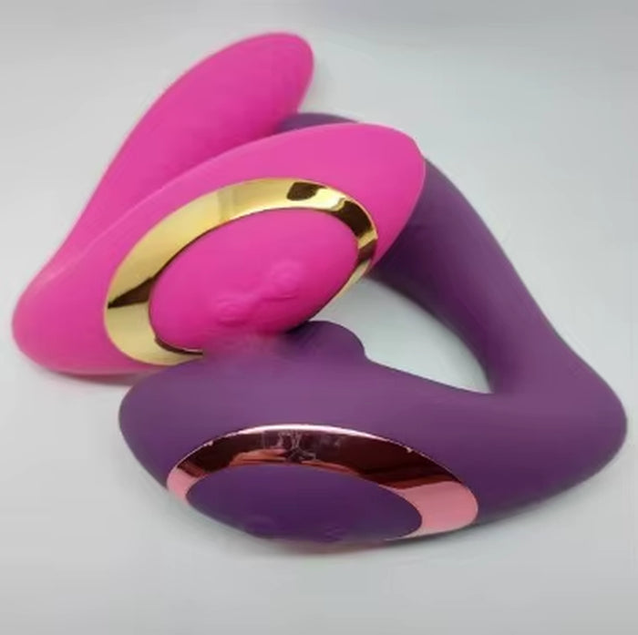 Rechargeable Pulse Vibration Clitoral Suction Vibrator Vaginal G Spot Stimulator