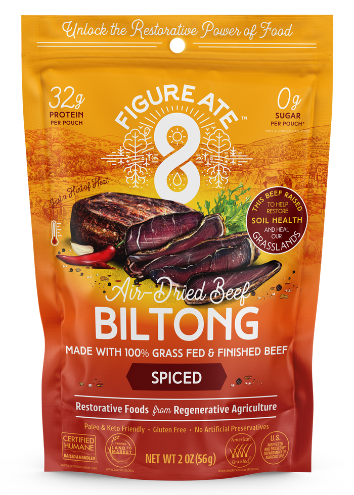 Regeneratively Sourced Beef Biltong Spiced