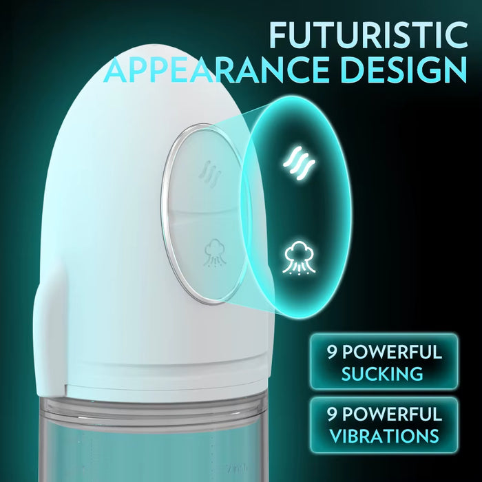 Rocket Shape Masturbator Toys 9 Types Powerful Suction Modes Male Masturbators - Male Sex Toy