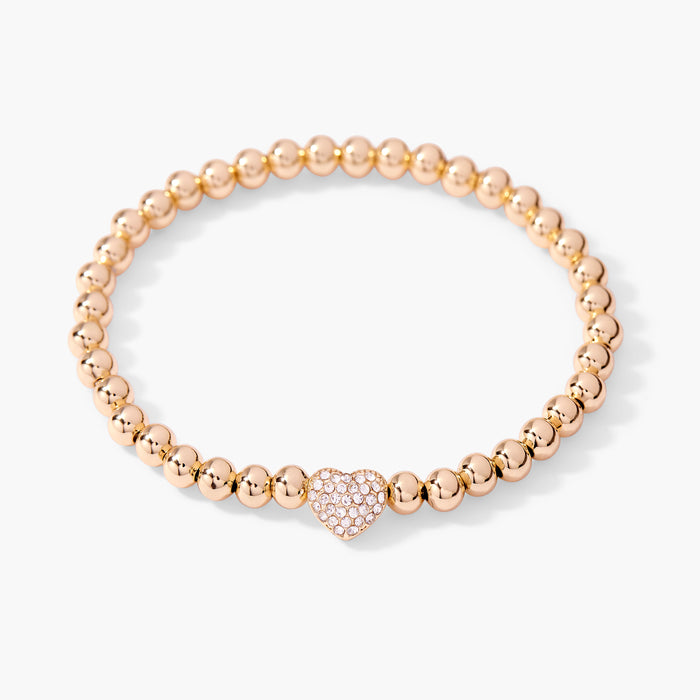 Rylee Crystal Heart Bracelet