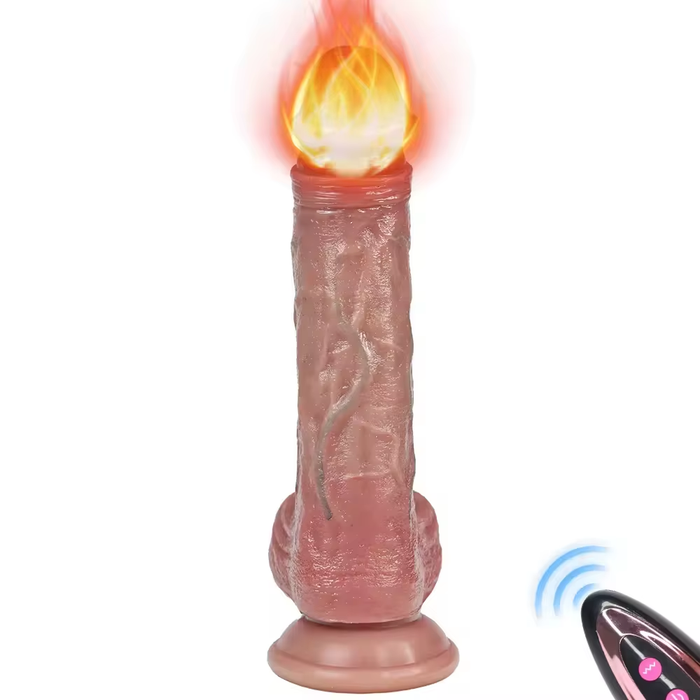 S-Hande Thrusting Liquid Silicone Heating Dildos Silicone 12 Inch Realistic Big Dildos Vibrator