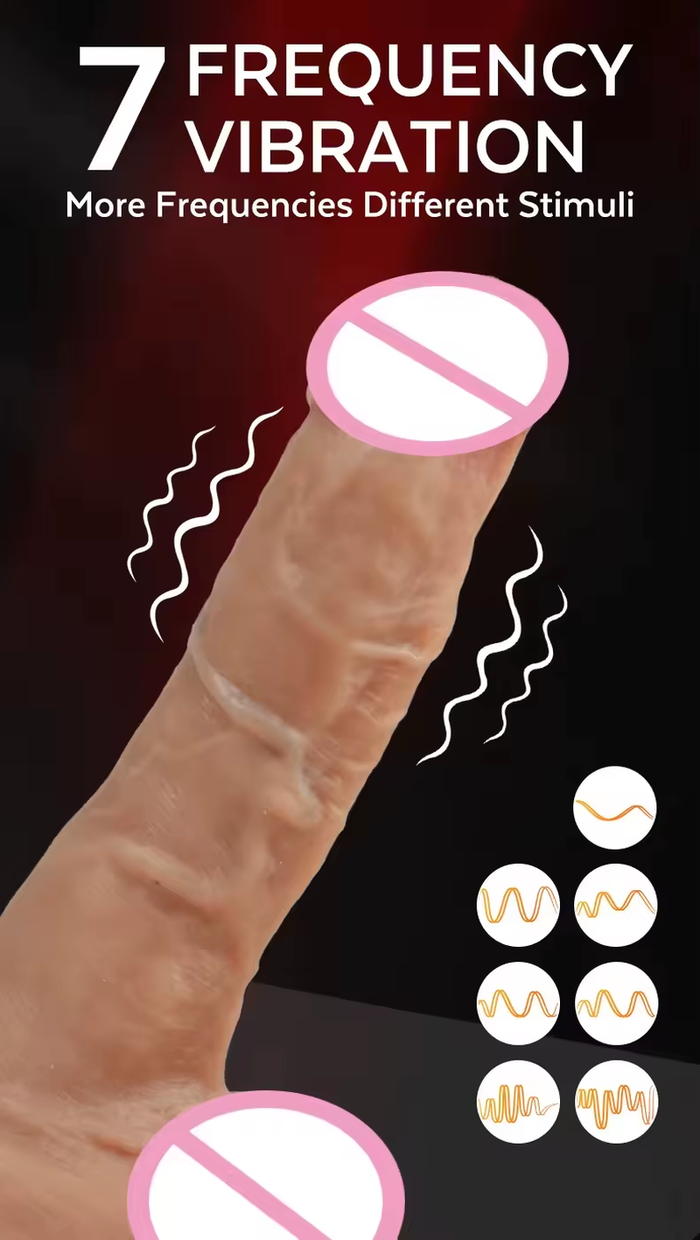 S-Hande Thrusting Liquid Silicone Heating Dildos Silicone 12 Inch Realistic Big Dildos Vibrator