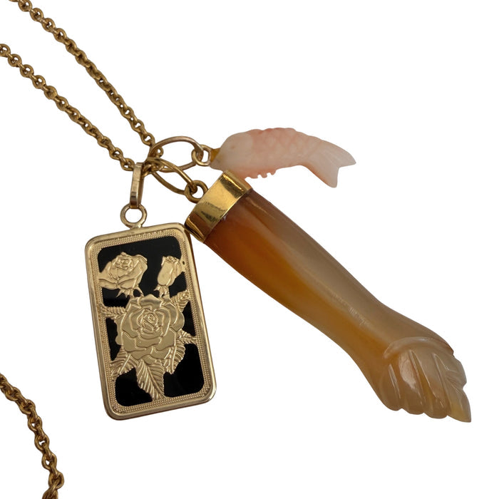 SHOP THE LOOK // 14k neck mess