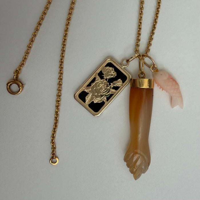SHOP THE LOOK // 14k neck mess