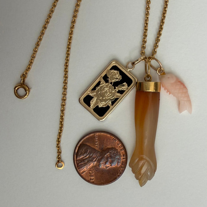 SHOP THE LOOK // 14k neck mess