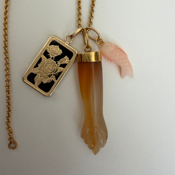 SHOP THE LOOK // 14k neck mess