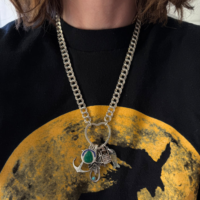 SHOP THE LOOK // sterling silver neck mess