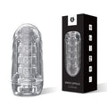 Silicone Male Masturbator Reality Masturbation Cup Male Sex Toys Transparent Aircraft Cup for Men Sex toy