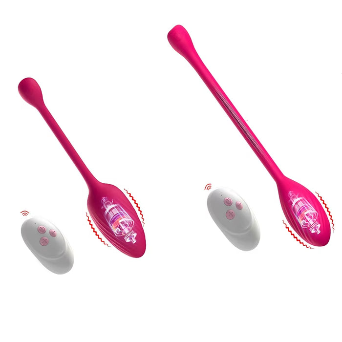 Silicone Wireless Remote Control Vagina Massage G Spot Jump Love Egg Vibrator for Woman Wearable Sex Toy