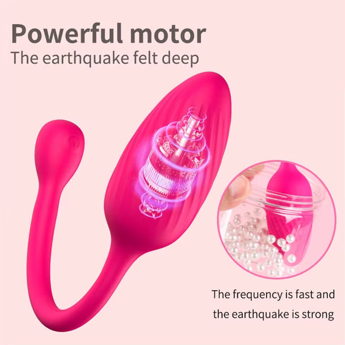 Silicone Wireless Remote Control Vagina Massage G Spot Jump Love Egg Vibrator for Woman Wearable Sex Toy