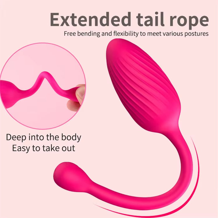 Silicone Wireless Remote Control Vagina Massage G Spot Jump Love Egg Vibrator for Woman Wearable Sex Toy