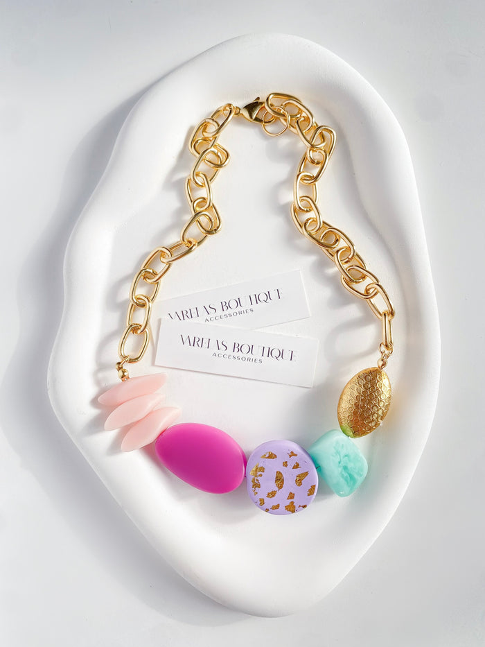 Sirena pastel necklace