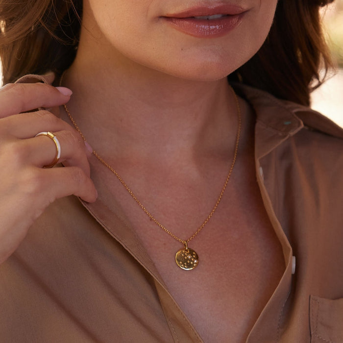Skyler Vermeil Zodiac Pendant