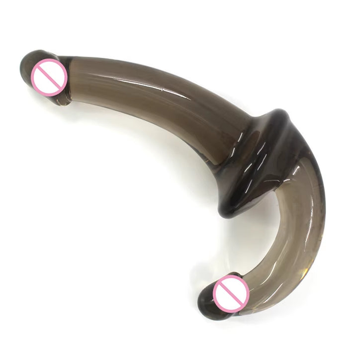 Soft Double Ended - Double Sided Dildo Strapless Strap-On Dildo Sex Toy with Two Heads