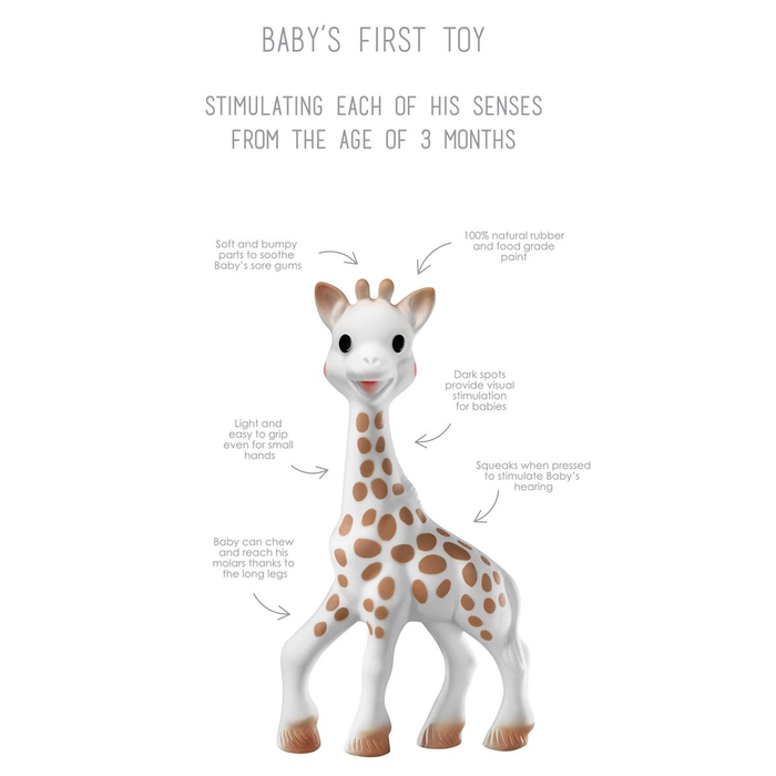 Sophie la Girafe® So' Pure Natural Rubber Teether