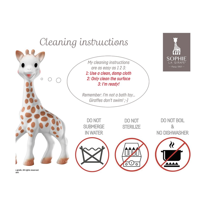 Sophie la Girafe® So' Pure Natural Rubber Teether
