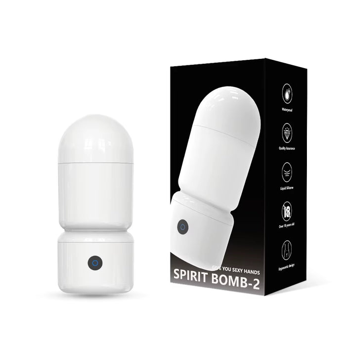 Spirit Bomb Detachable Electric Male Sex Toy Stroker Sex Toys Men'S Masturbator with 9 Vibration
