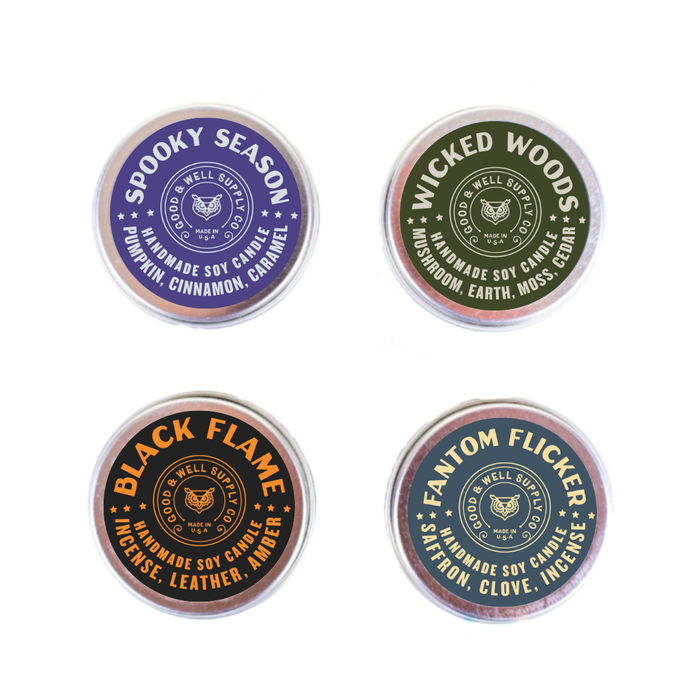 Spooky Season Candle Sampler Set