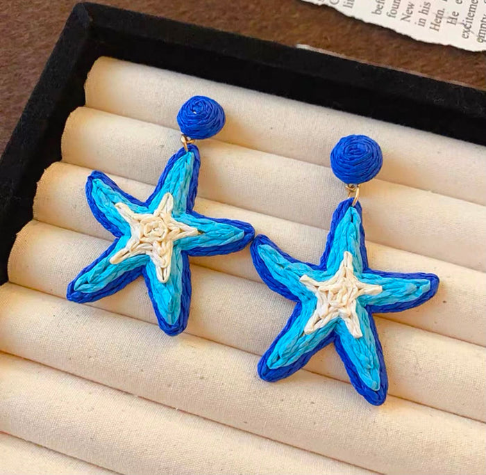 Starfish hand made earrings