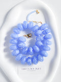 Stella light blue necklace