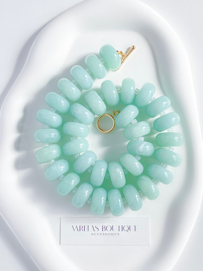 Stella mint necklace