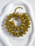 Stella olive necklace