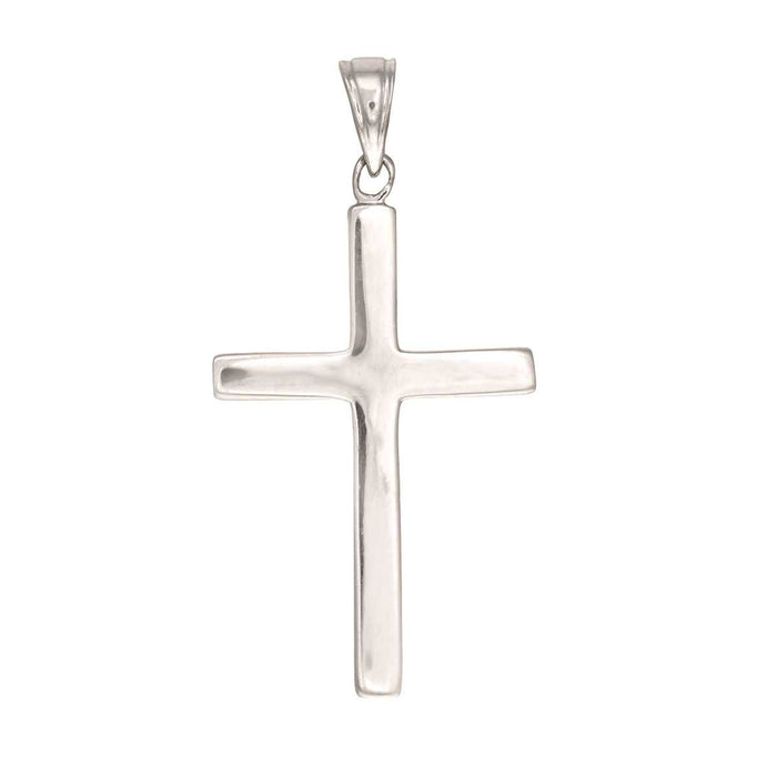 Sterling Silver Flat Casted Cross