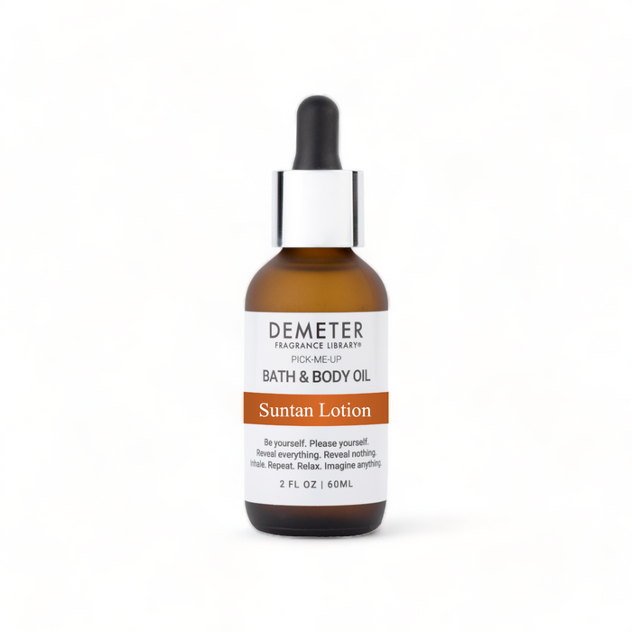 Suntan Lotion Bath & Body Oil - Demeter Fragrance Library
