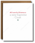 Supreme Court Christmas Card