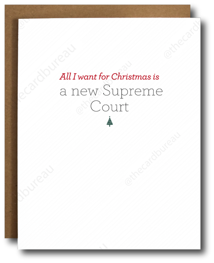 Supreme Court Christmas Card