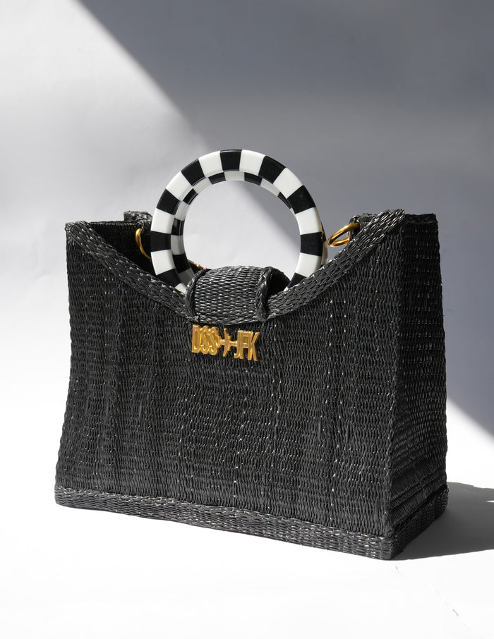 The Downtown Party Bag - black