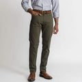 Ledbury Forest Franklin 5 Pocket Custom Pant — full front view, made to order in your choice of waist size and inseam