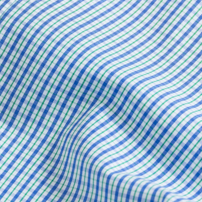 The Green Simmons Check Dress Shirt Dress Shirt- Ledbury