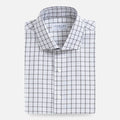 The Grey Huxley Tattersall Dress Shirt Dress Shirt- Ledbury