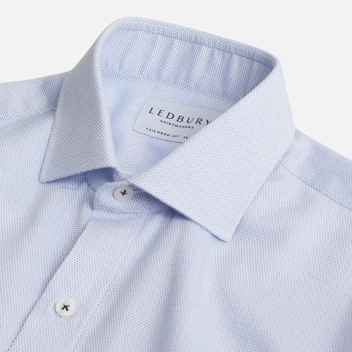 The Light Blue Albright Dot Dress Shirt