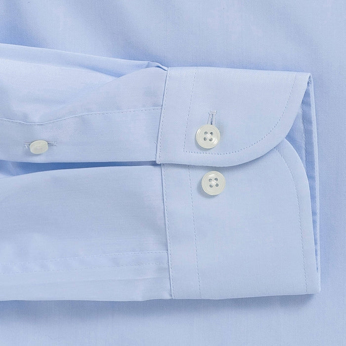 The Light Blue Ellory Twill Dress Shirt Dress Shirt- Ledbury
