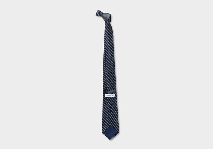 The Navy Kilbourn Tie Tie- Ledbury