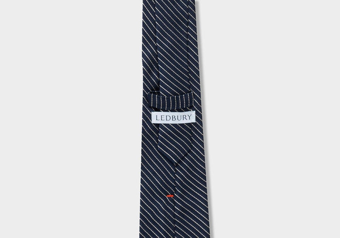 The Navy Kilbourn Tie Tie- Ledbury
