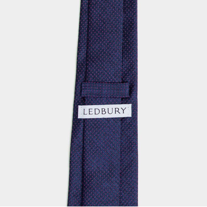 The Navy Tilbury Tie Tie- Ledbury