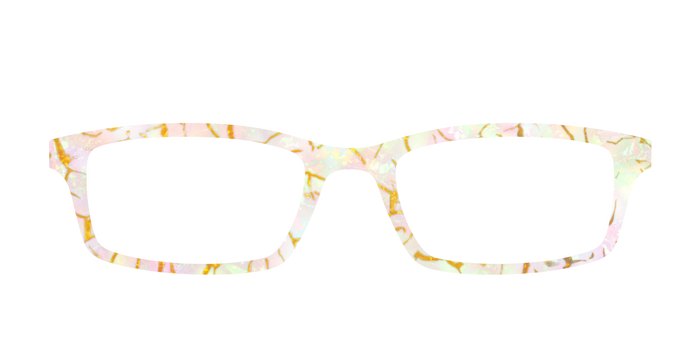 The Opalescent Pearl with Gold Streaks