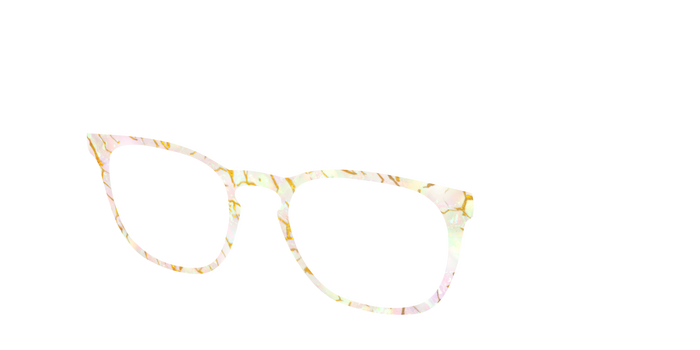 The Opalescent Pearl with Gold Streaks
