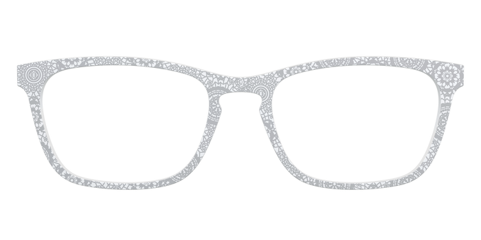 The Pale Gray Medallion Lace