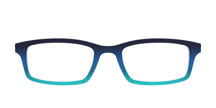 The Royal Blue to Seafoam Gradient