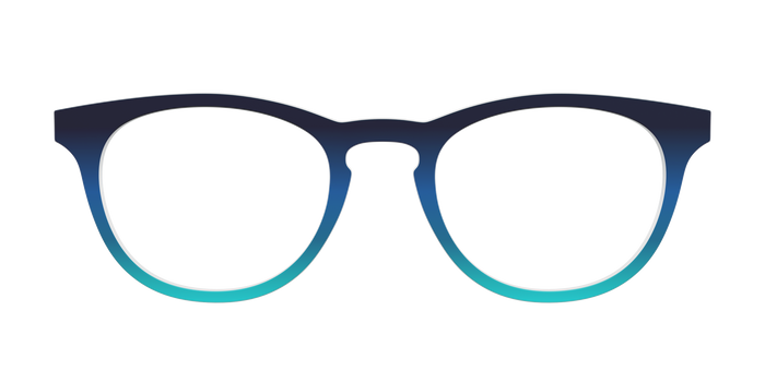 The Royal Blue to Seafoam Gradient