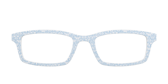 The Something Blue Scallop Lace
