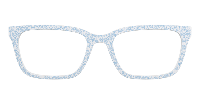 The Something Blue Scallop Lace