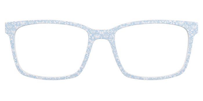 The Something Blue Scallop Lace