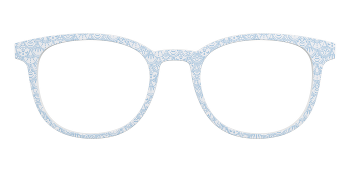 The Something Blue Scallop Lace