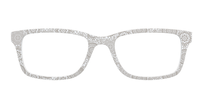 The Taupe Medallion Lace