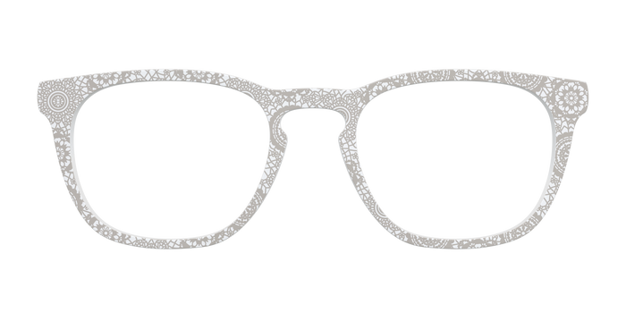The Taupe Medallion Lace
